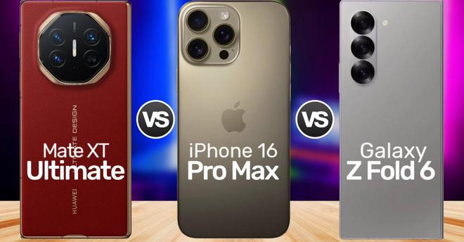 old 6 vs iPhone16 Pro Max：机皇之争爱游戏app网站手机版华为Mate XT vs 三星 Z F(图7)